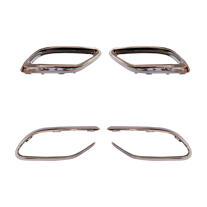 OE NO. 1184920200 Exhaust Funnel Bright Frame for Mercedes Benz CLA W118 C118 with 12 Months Warranty